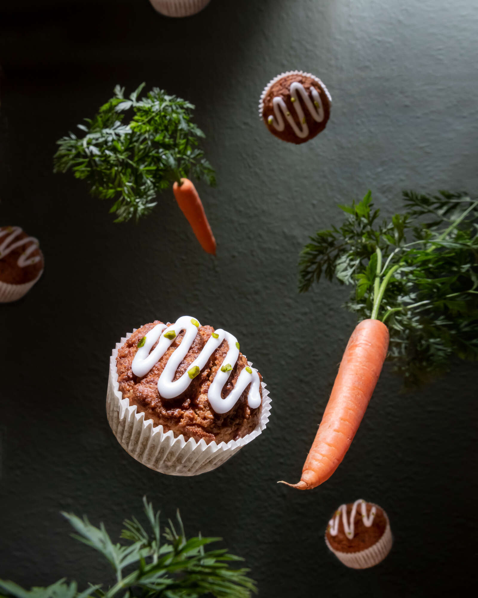 Möhren-Muffins — Kuchenstickel Möhren-Muffins — Kuchenstickel