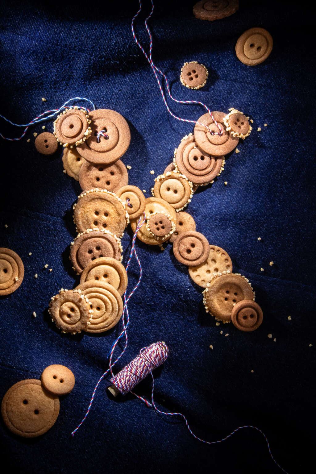 Karamell-Krokant-Knopfkekse — Kuchenstickel