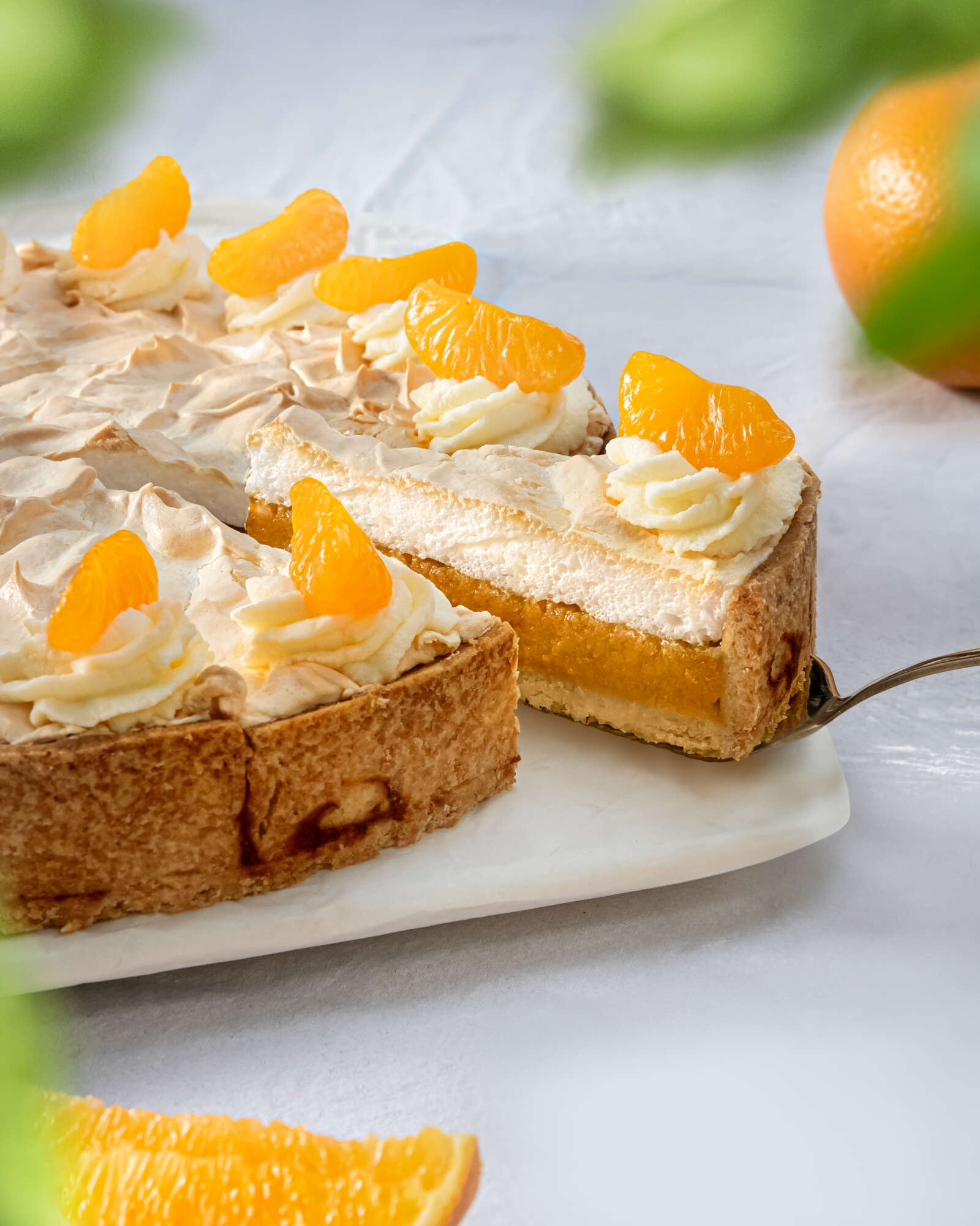 Orangen-Mandarinen-Kuchen — Kuchenstickel Orangen-Mandarinen-Kuchen — Kuchenstickel